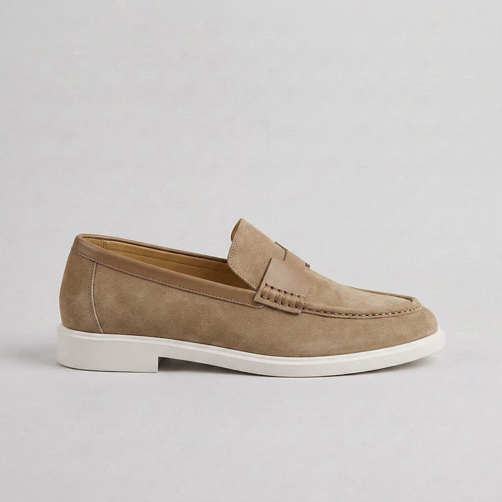 BREWOOD | NUBUCK PENNY LOAFER FOR MEN