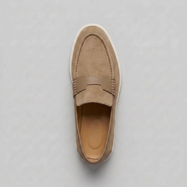 BREWOOD | NUBUCK PENNY LOAFER FOR MEN
