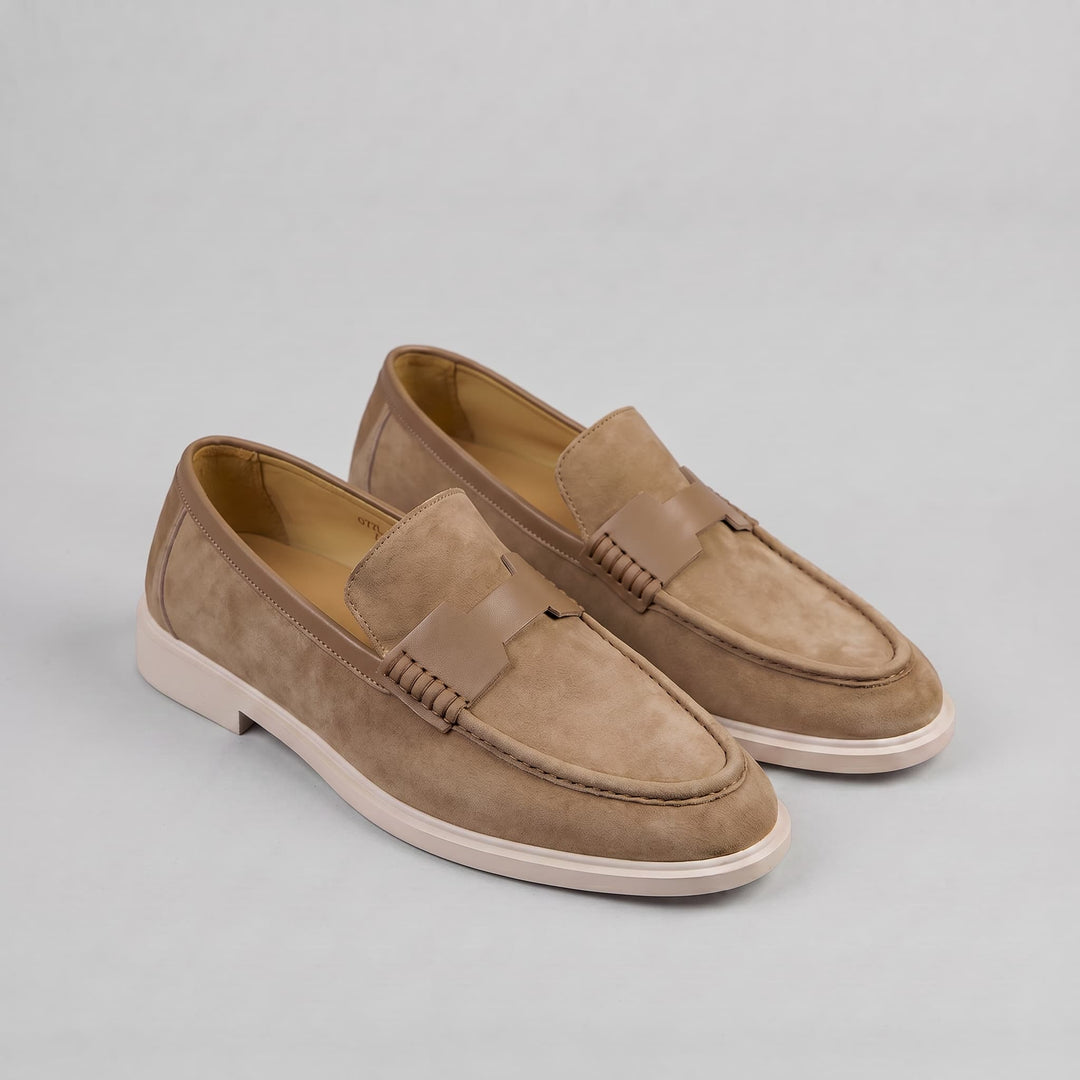 BREWOOD | NUBUCK PENNY LOAFER FOR MEN
