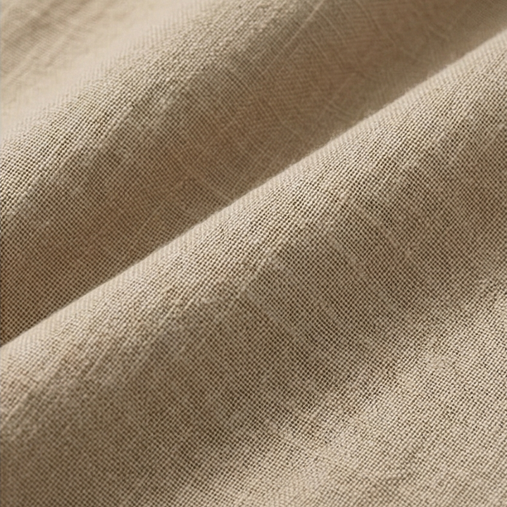BREZIA | ASYMMETRIC LINEN CROPPED PANTS FOR WOMEN