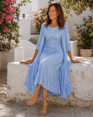 CELESTE | SEQUIN DUSTER DRESS FOR WOMEN