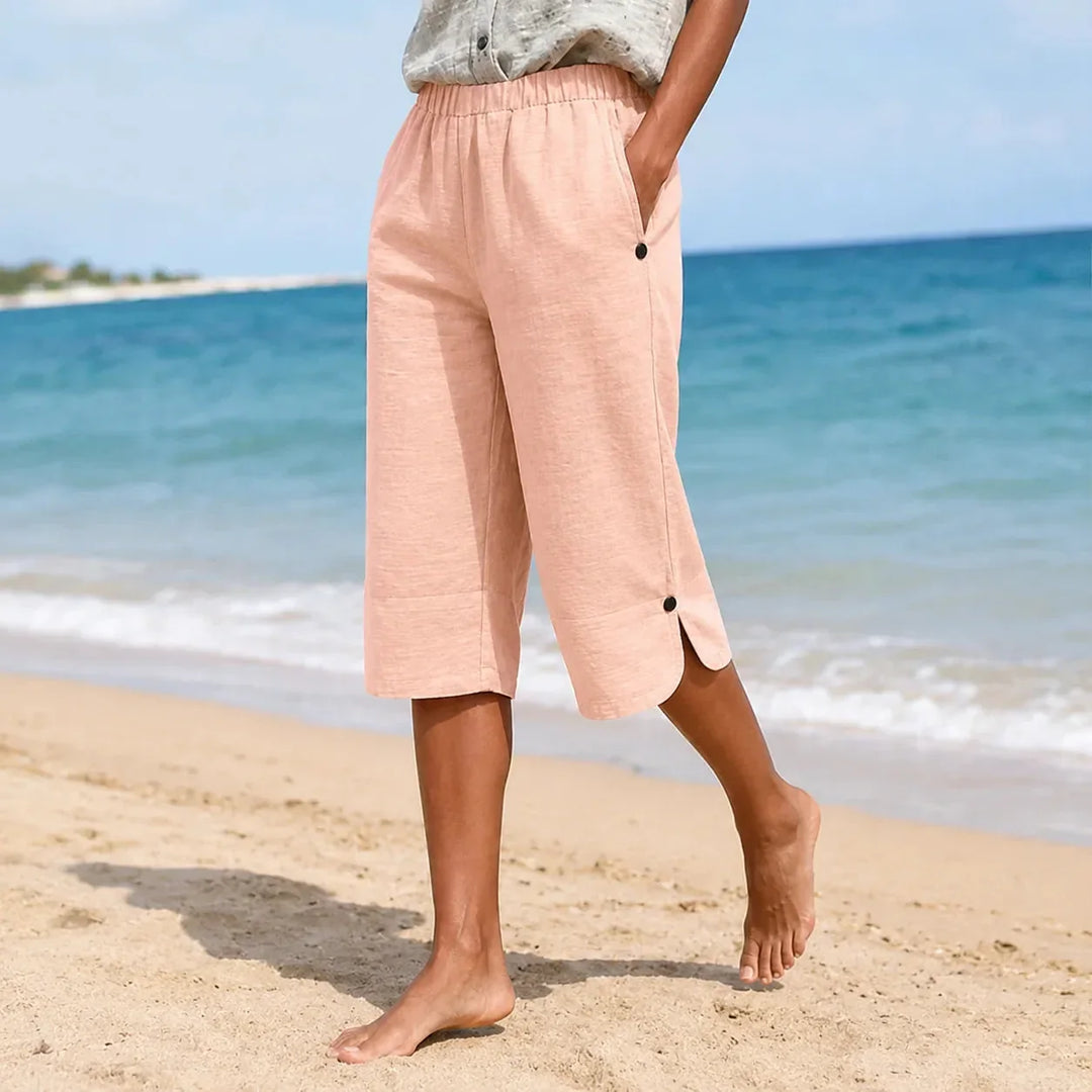 MARELIA | SUMMER CAPRI PANTS FOR WOMEN