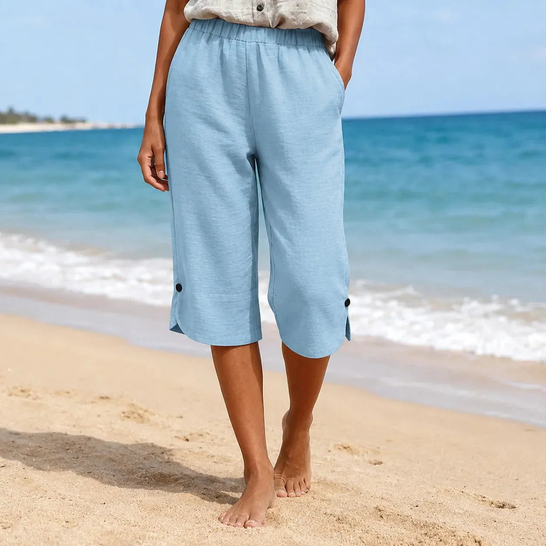 MARELIA | SUMMER CAPRI PANTS FOR WOMEN