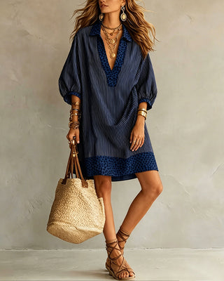 CARLY | LEOPARD PRINT SLEEVE SHIRT FOR WOMEN