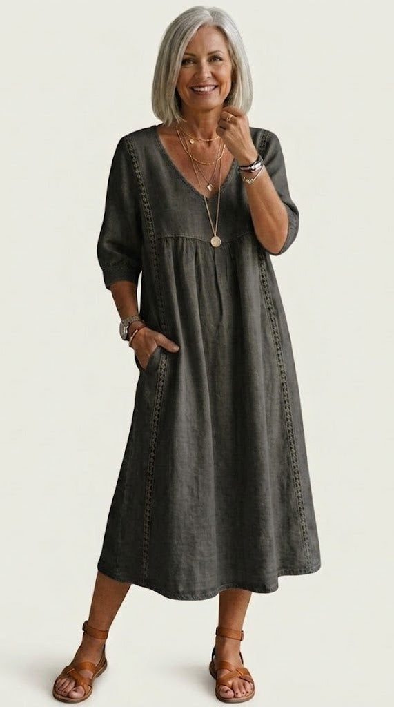 JULIETTE | ELEGANCE LINE MAXI DRESS FOR WOMEN