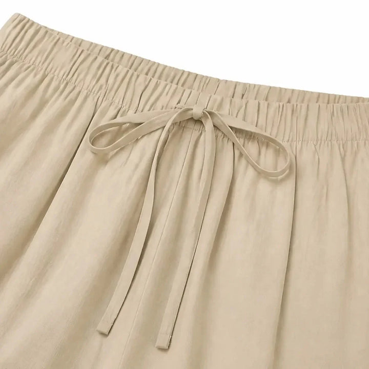 CALAYA | WIDE LEG DRAWSTRING PANTS FOR WOMEN