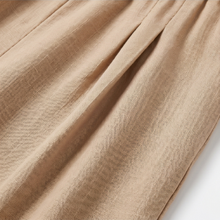 COASTELLA | SMOCKED-WAIST WIDE-LEG CULOTTES TROUSERS FOR WOMEN