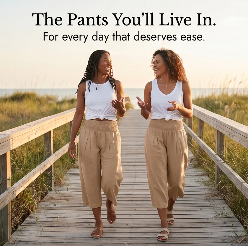 COASTELLA | SMOCKED-WAIST WIDE-LEG CULOTTES TROUSERS FOR WOMEN