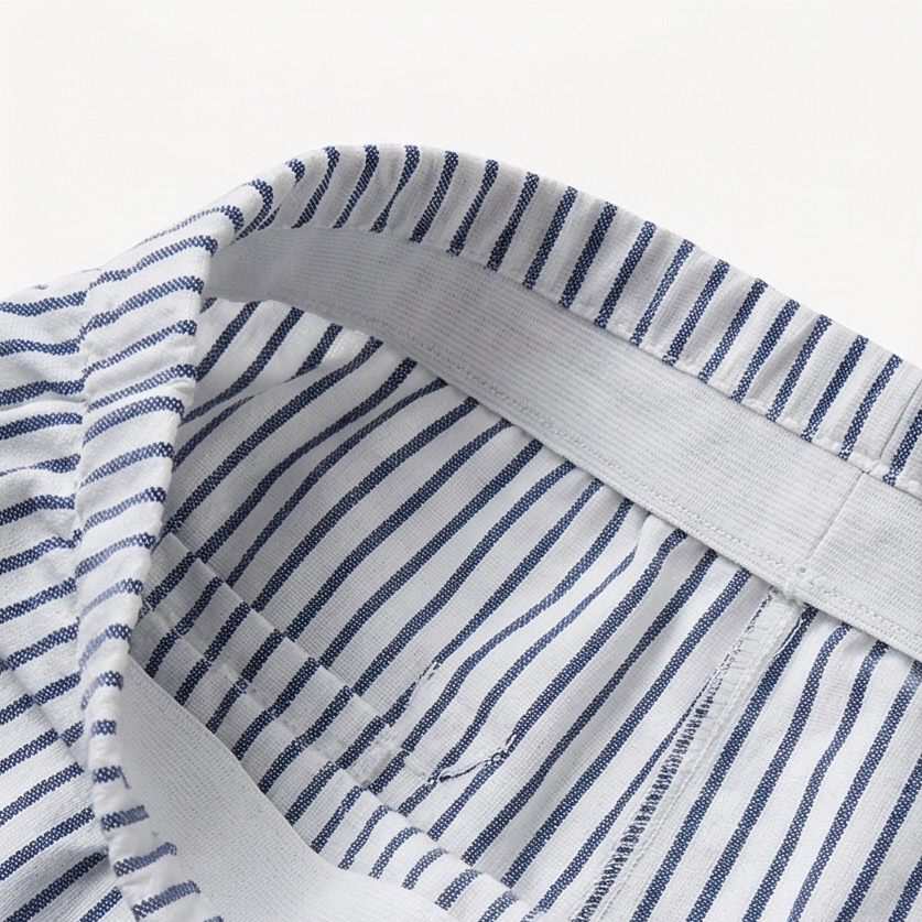 COASTLYN | STRIPED BUTTON TRIM PANTS FOR WOMEN