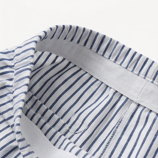 COASTLYN | STRIPED BUTTON TRIM PANTS FOR WOMEN