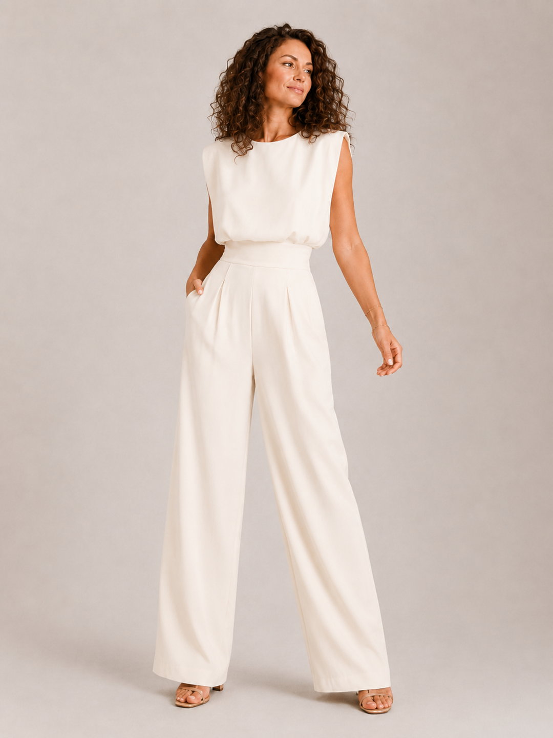 JOSSA | SLEEVELESS JUMPSUIT FOR WOMEN