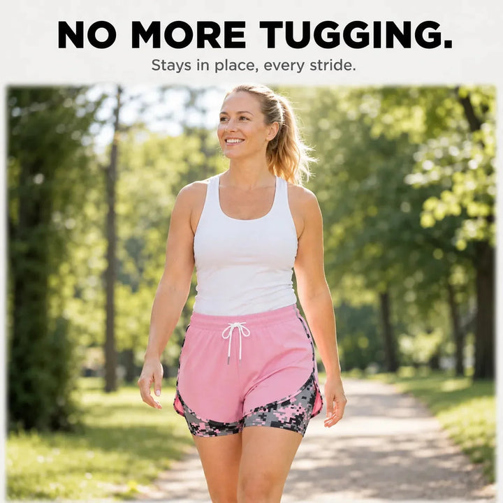 MOVELYN | 2 1 RUNNING SHORTS FOR WOMEN