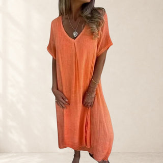 DAVINA | V-NECK DRESS FOR WOMEN