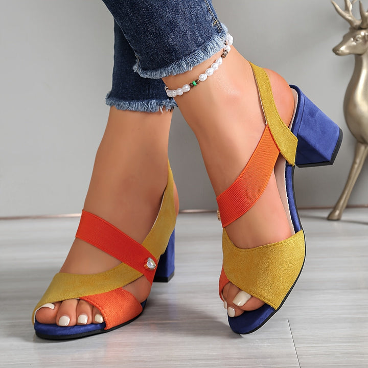 NELLA | BLOCK HEELS FOR WOMEN