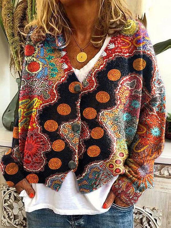 ZOE | COLORFUL KNITTED SWEATER FOR WOMEN