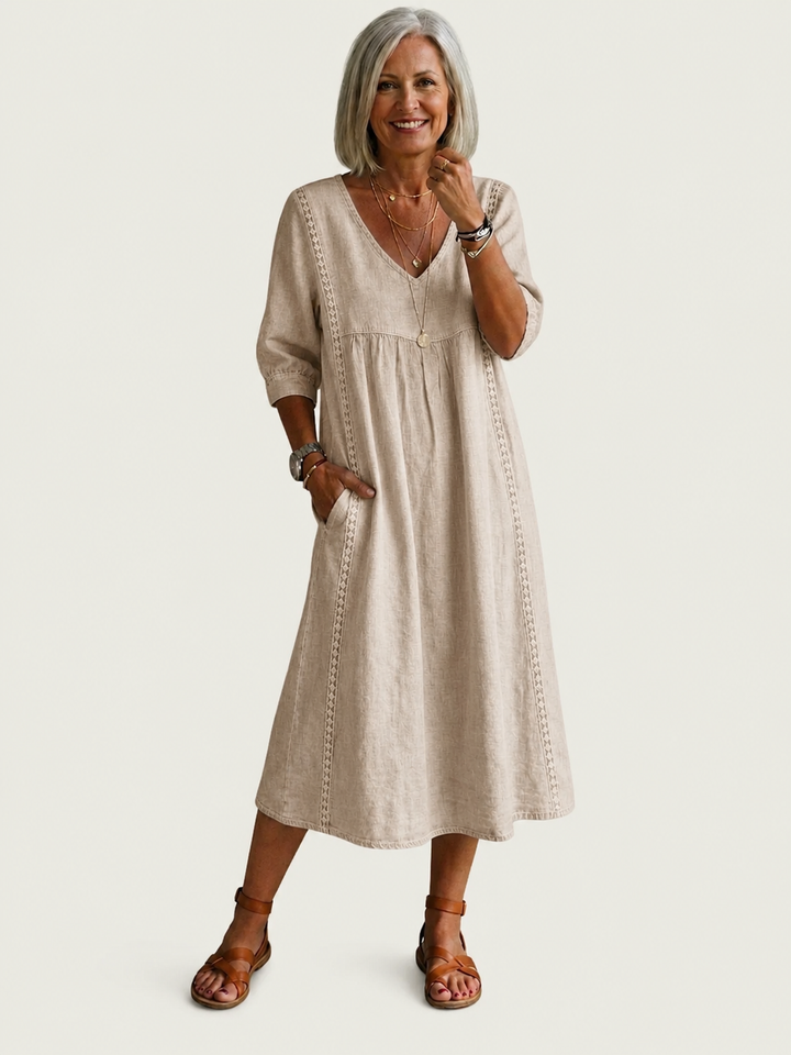 JULIETTE | ELEGANCE LINE MAXI DRESS FOR WOMEN