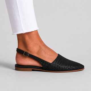 SIMONE | WOVEN SLINGBACK LOAFERS FOR WOMEN