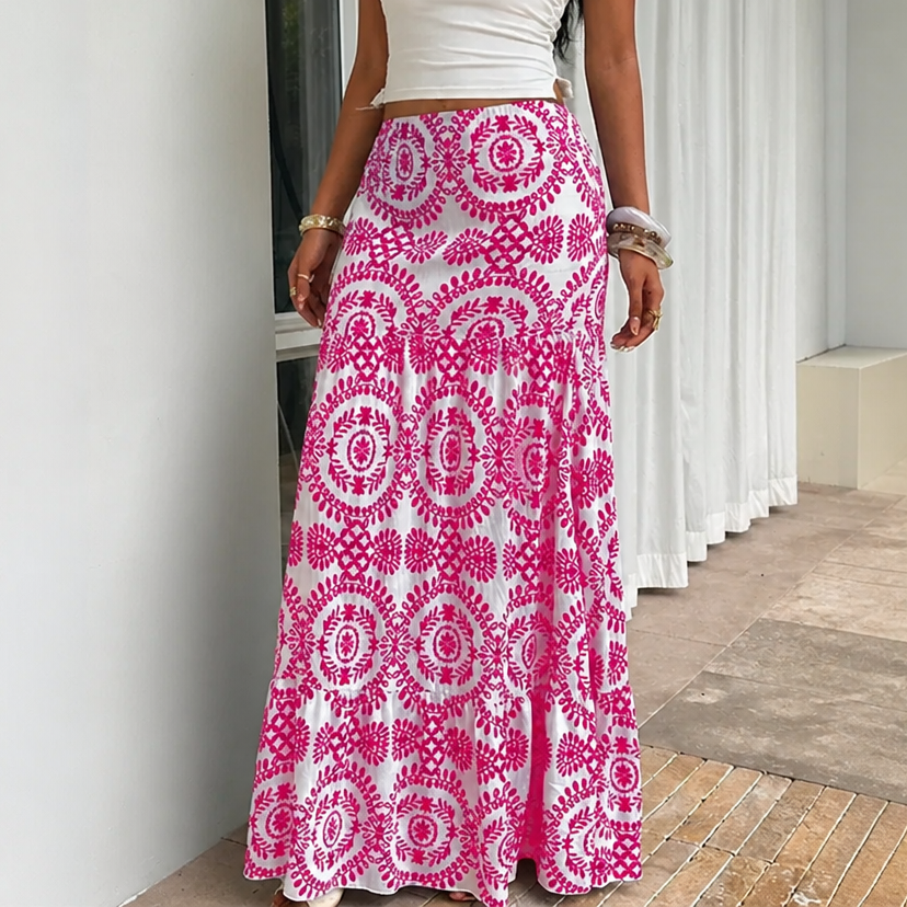 SWAYLA | TIERED MAXI THAT SKIRT FOR WOMEN