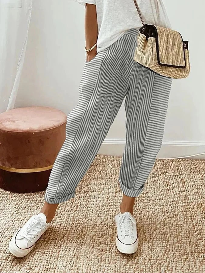 BETTINA | STRIPED PANTS FOR WOMEN