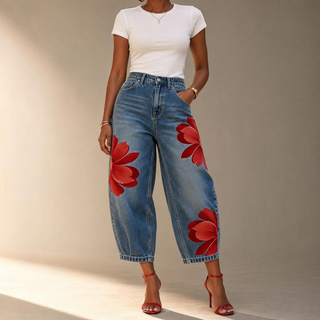 FLORENZA | BOLD WIDE LEG JEANS FOR WOMEN
