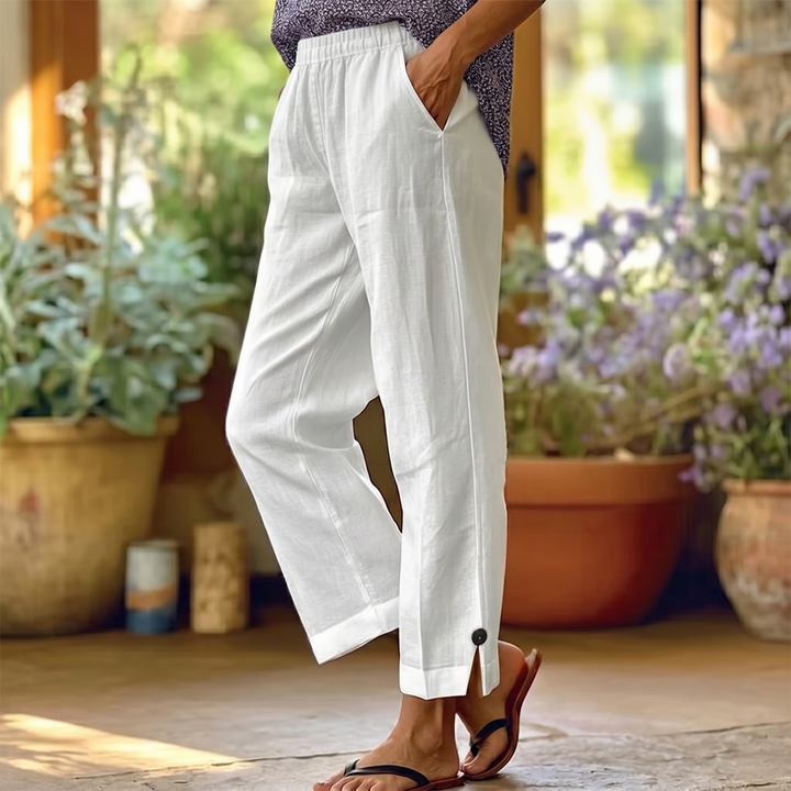 WOMEE | SOFT-STRETCH CROPPED PANTS FOR WOMEN