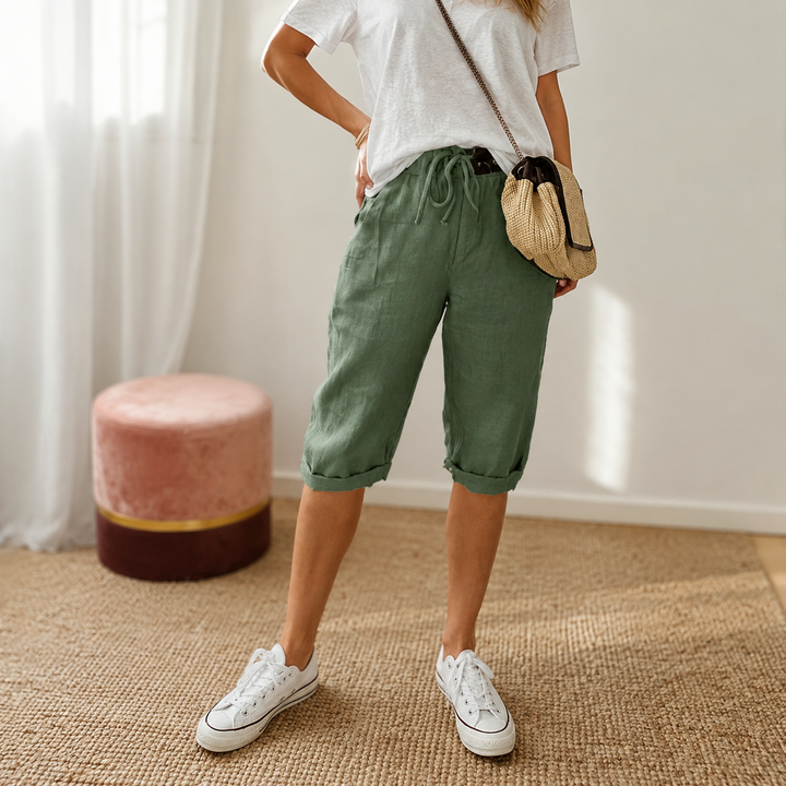 LUNAIRE | CAPRI SUMMER PANTS FOR WOMEN