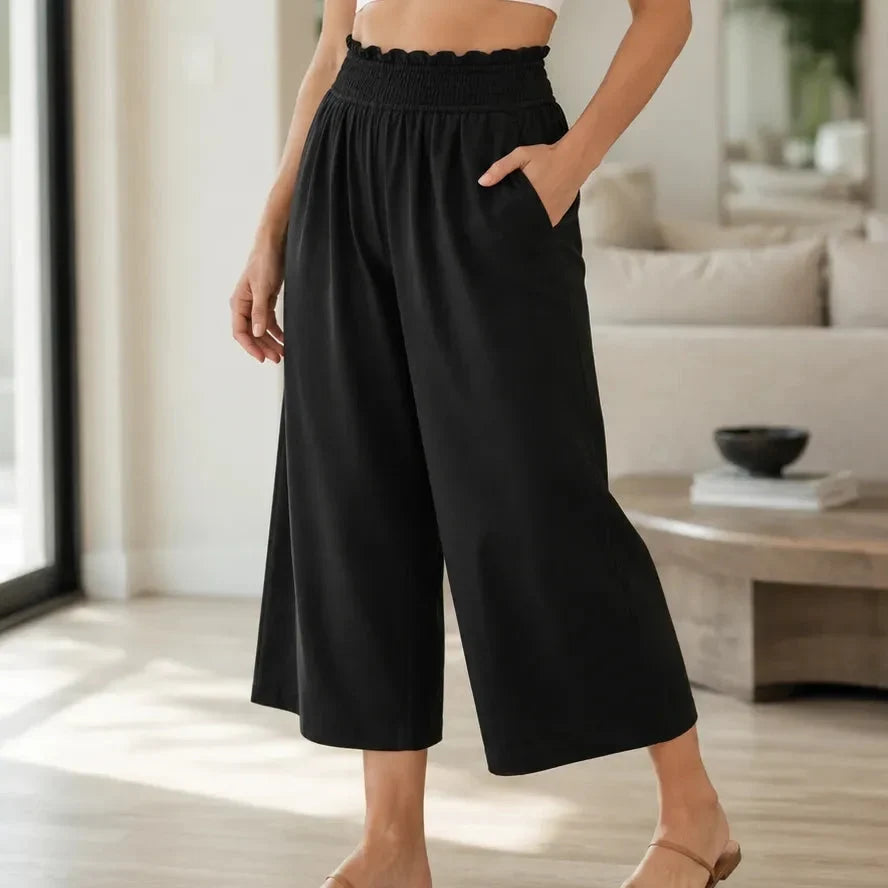 WEARBELLA | HIGH WAISTED WIDE PANTS FOR WOMEN