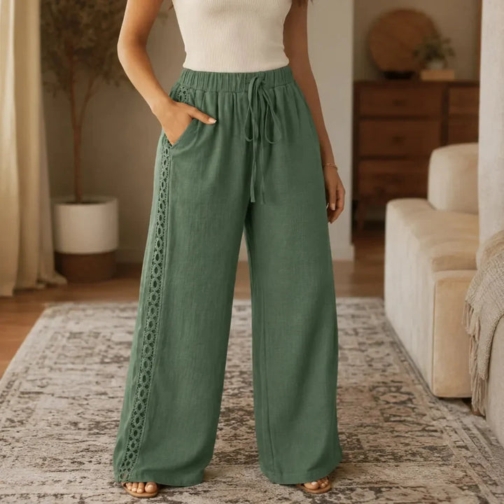 MARELLA | WIDE LEG BOHO PANTS FOR WOMEN