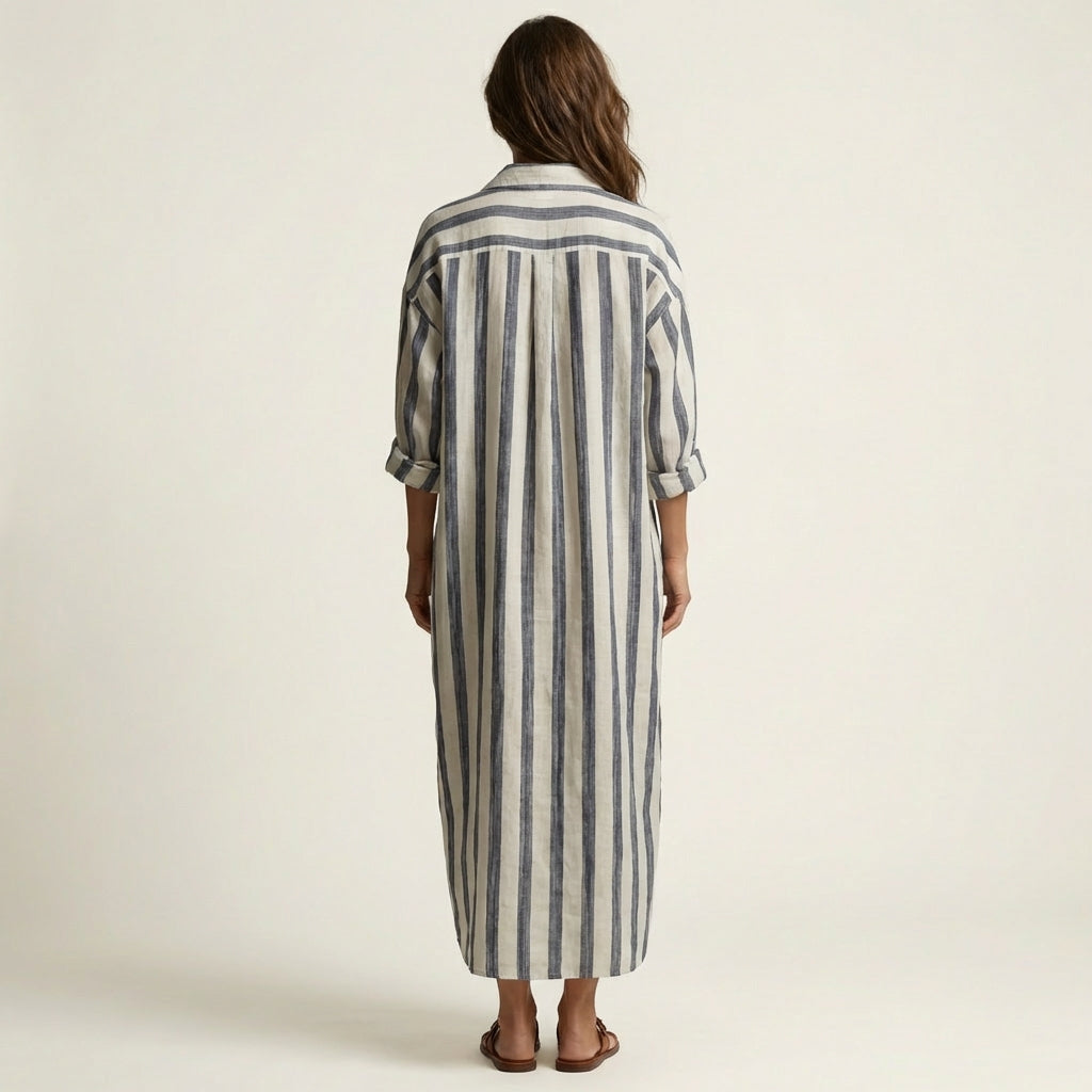 CARRA | STRIPED MAXI DRESS FOR WOMEN