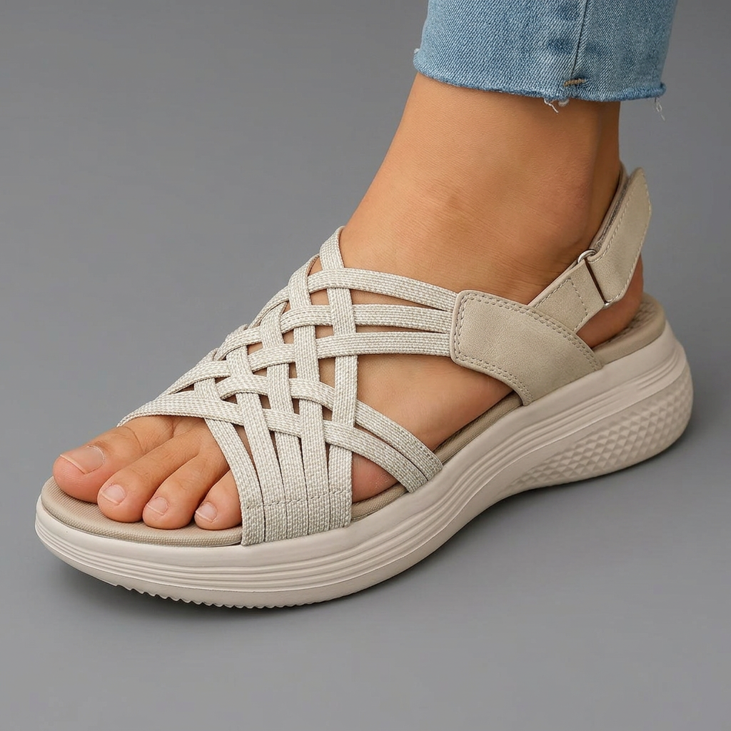 SALORITA | APRICOT SANDALS FOR WOMEN