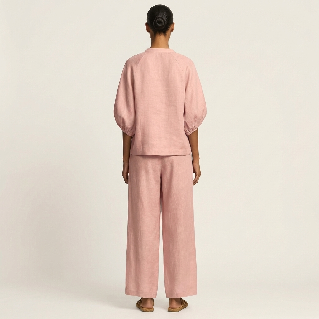 MARLOWE | ZIPPER-FRONT PUFF SLEEVE DRESS FOR WOMEN