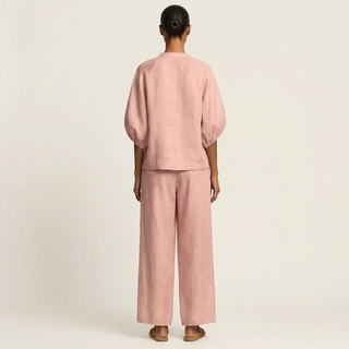 MARLOWE | ZIPPER-FRONT PUFF SLEEVE DRESS FOR WOMEN