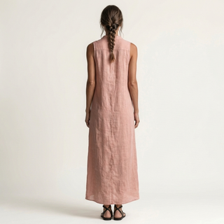 MIRABELL | HOODED BUTTON-FRONT MAXI DRESS FOR WOMEN