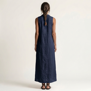 MIRABELL | HOODED BUTTON-FRONT MAXI DRESS FOR WOMEN
