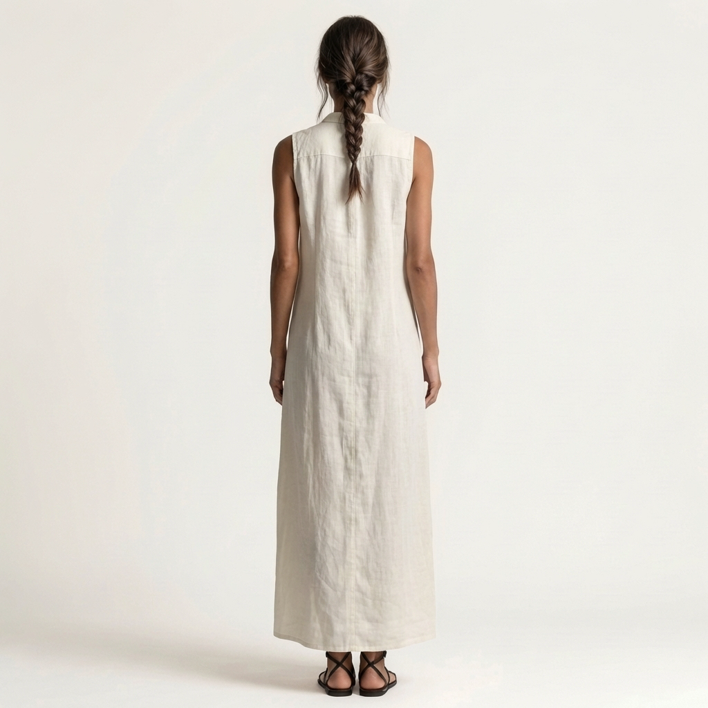 MIRABELL | HOODED BUTTON-FRONT MAXI DRESS FOR WOMEN