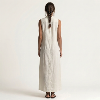 MIRABELL | HOODED BUTTON-FRONT MAXI DRESS FOR WOMEN