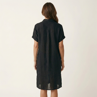 NIDALIE | MIDI SHIRT ROLLED DRESS FOR WOMEN