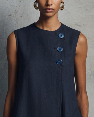 AUBREY | ROUND NECK MINI DRESS FOR WOMEN