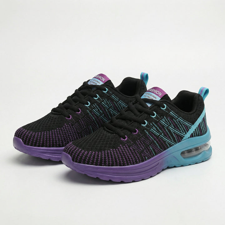 ZOEY | BLACK PURPLE SHOES FOR WOMEN