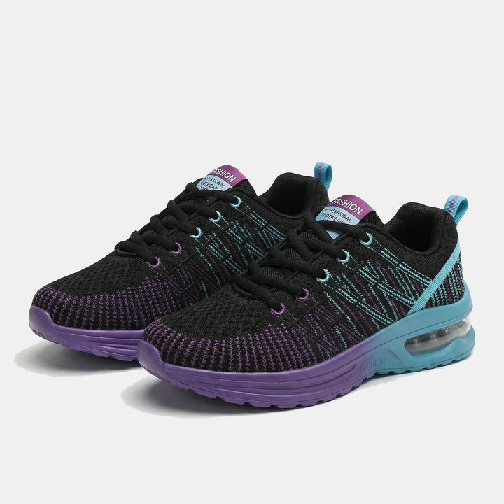 ZOEY | BLACK PURPLE SHOES FOR WOMEN
