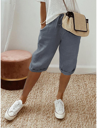 YVETTE | RELAXED CAPRI PANTS FOR WOMEN