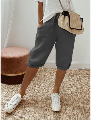 YVETTE | RELAXED CAPRI PANTS FOR WOMEN