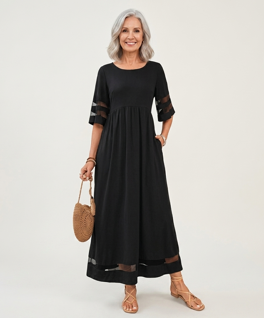 LEONIE | FLATTERING MIDI DRESS FOR WOMEN