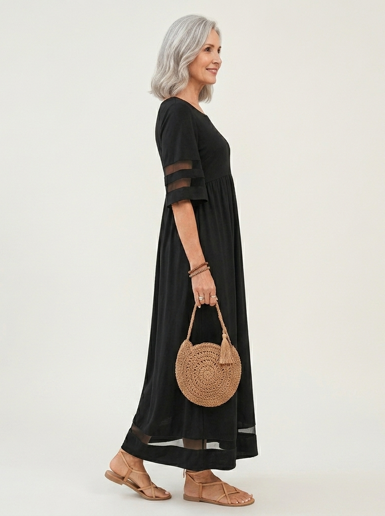 DAGNY | FLATTERING MIDI DRESS FOR WOMEN