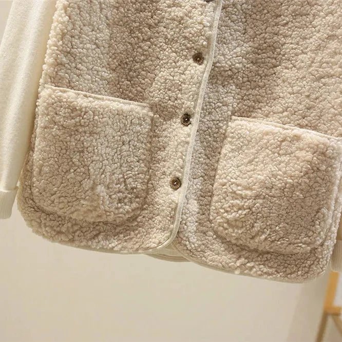 PRIMROSE | TEDDY FLEECE VEST FOR WOMEN