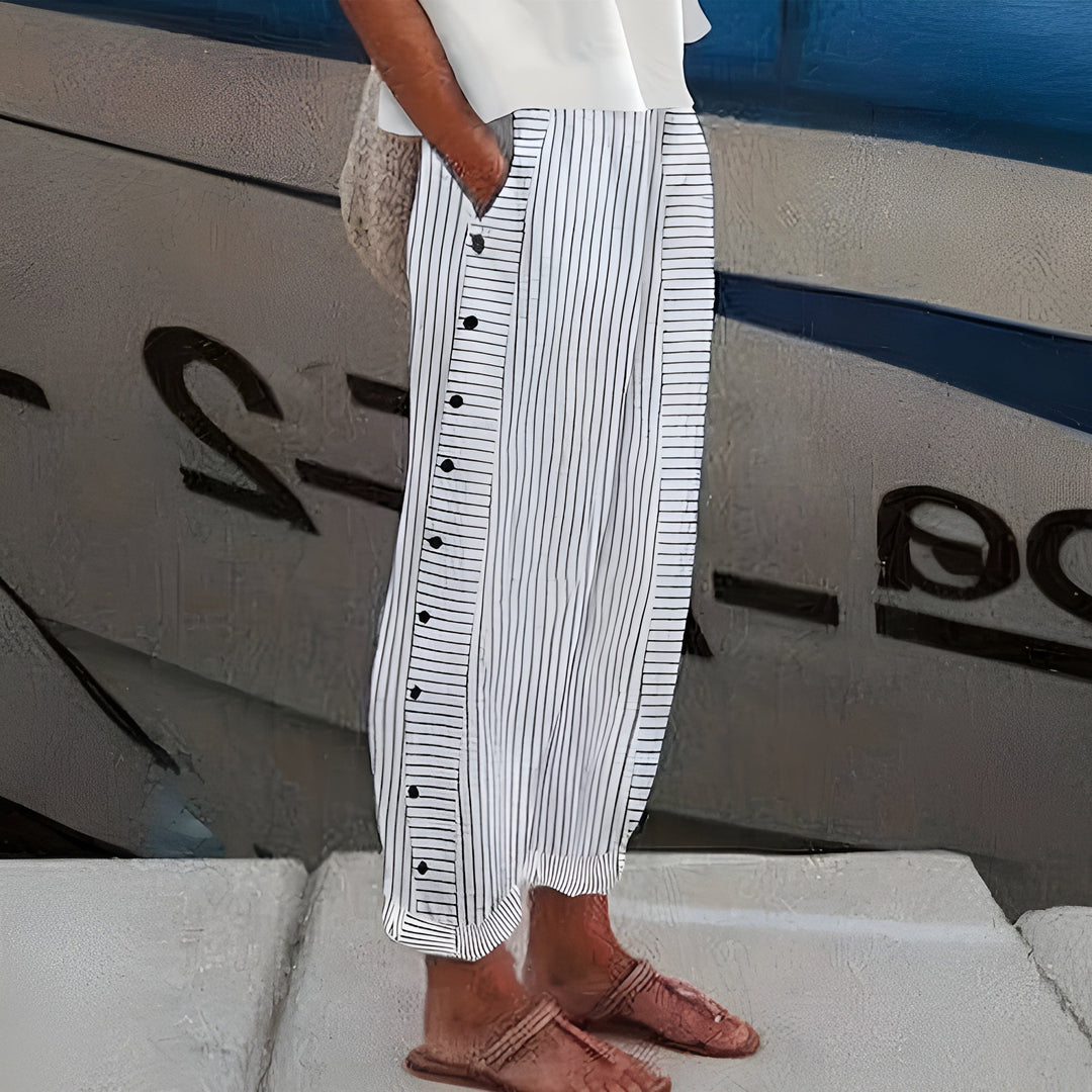 TEODORA | SIDE POCKETS PANTS FOR WOMEN