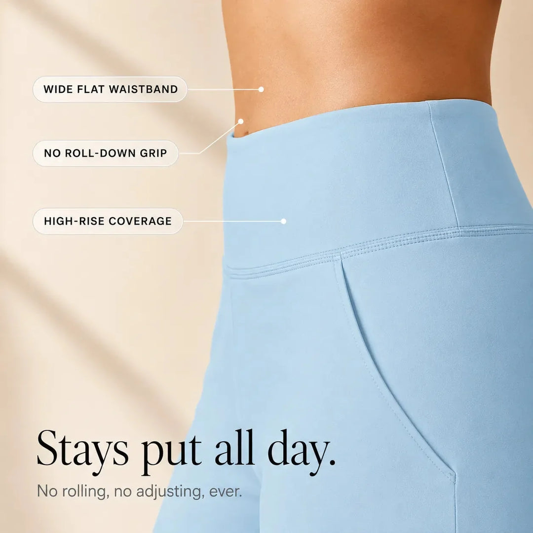 BRISELLA | KNEE WIDE LEG SHORTS FOR WOMEN