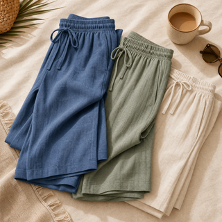 LINAVIA | BREEZY WIDE-LEG POCKETS PANTS FOR WOMEN