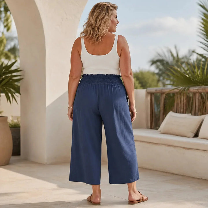 WEARBELLA | HIGH WAISTED WIDE PANTS FOR WOMEN