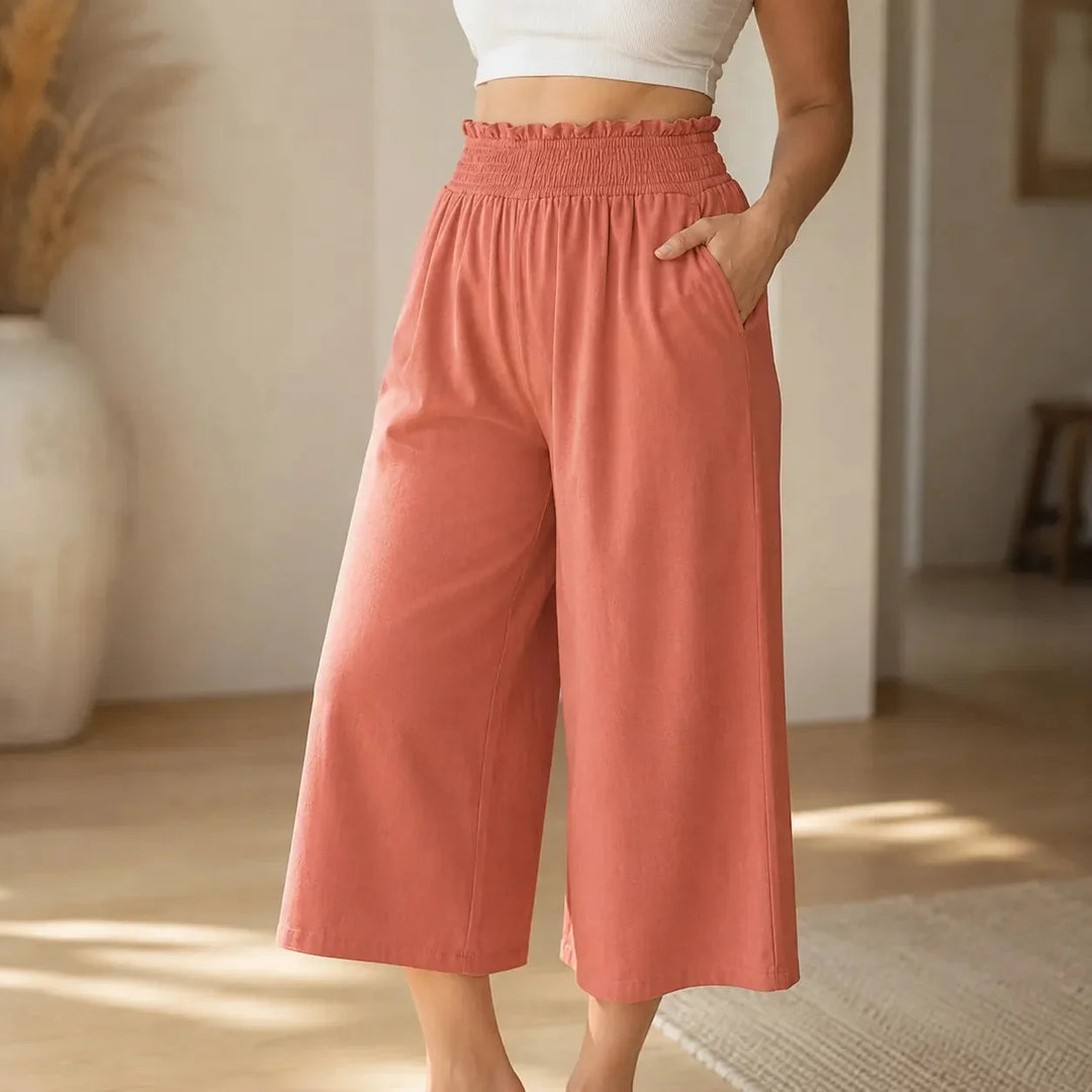 WEARBELLA | HIGH WAISTED WIDE PANTS FOR WOMEN